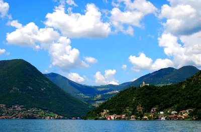Горные озера Италии
