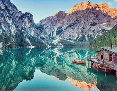 Озеро Брайес (Lago di Braies) | Путешествия | Дзен