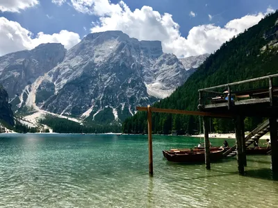 Озеро Брайес (Lago di Braies) | Путешествия | Дзен