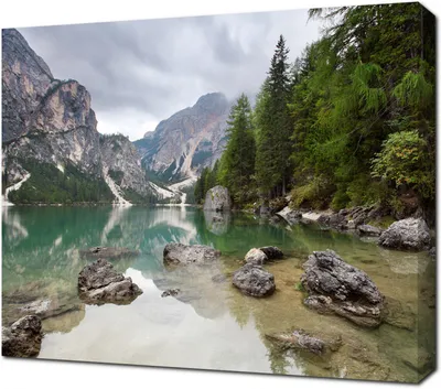Горное озеро Брайес. Итальянские Альпы. / Брайес :: озеро :: горы :: Италия  :: альпы :: пейзаж :: фото :: Природа :: много картинок :: красота -  JoyReactor