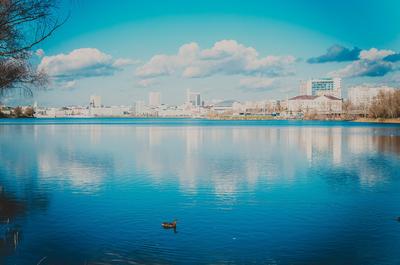 Озеро Кабан в свете огней. #Татарстан #КрасивыеФото #Казань | Правительство  Республики Татарстан | ВКонтакте
