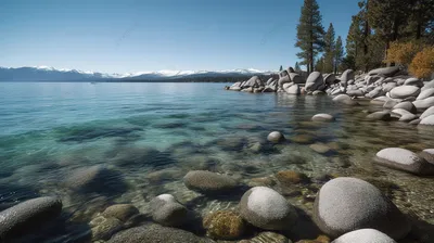 InterestingWorld on X: \"Озеро Тахо, граница штатов Калифорния и Невада  http://t.co/eamQfJ1od2\" / X