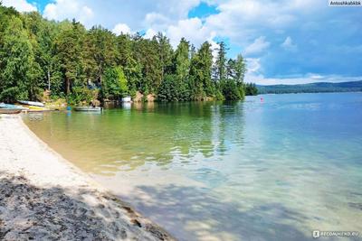 Озеро Тургояк - базы отдыха, санатории, пляж