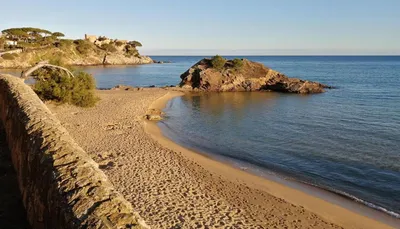 Большой пляж Паламоса в г. Palamós - Набережные, пляжи в Испании