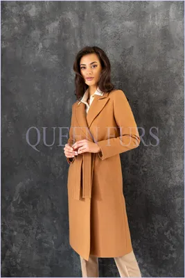 Пальто Кемел, модель П-06, размер 40 в Москве в интернет-магазине Queen Furs