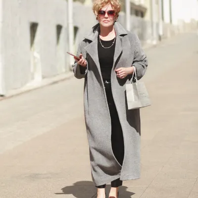 Женское осеннее пальто (серое) | Fashion, Normcore, Style