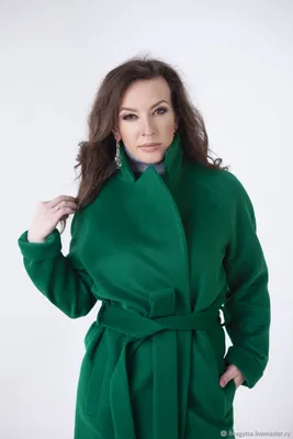 Пальто из мягкой итальянской шерсти с кашемиром
