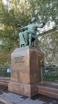 Памятник Чайковскому П. И. (1840 - 1893) во Владимире памятники vgv