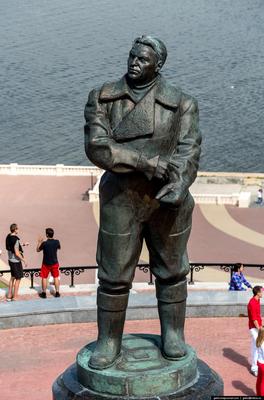 Памятник Чкалову в Нижнем Новгороде (2019) - YouTube