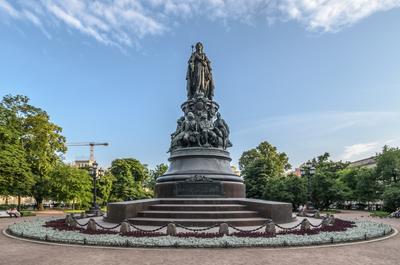 Памятник Екатерине 2 В Санкт Петербурге Фото фотографии