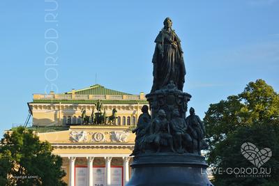 Памятник екатерине ii санкт петербург - 80 фото