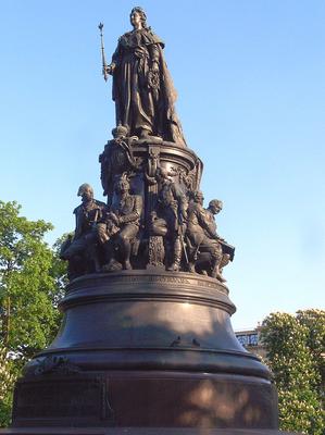 Памятник Екатерине II | Достопримечательности Санкт-Петербурга