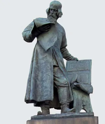 Памятник первопечатнику Ивану Фёдорову в Москве – адрес, фото и описание