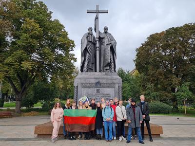 Памятник Кириллу и Мефодию в Москве. Россия. 🇷🇺 | Россия, Москва, Памятник