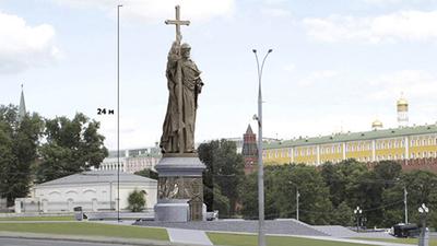 Памятник князю Владимиру появится в Москве в апреле - Коммерсантъ