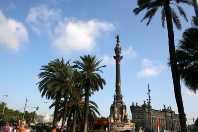 Памятник Христофору Колумбу - Достопримечательности Барселоны - Наша Испания