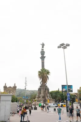 Памятник Колумбу в Барселоне. Фотограф Boris Bort