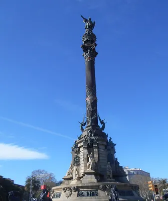 Памятник Колумбу в Барселоне | Об Испании от гида