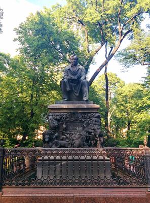 Памятник Крылову в Летнем саду — Валентина Голубева на TenChat.ru