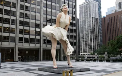 Памятник Мэрилин Монро в Чикаго - Журнал Discovery | Facebook