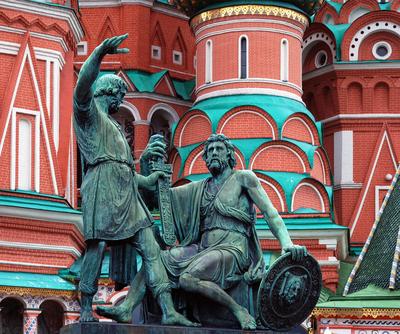 Памятник Минину и Пожарскому в Москве - РИА Новости, 04.11.2022