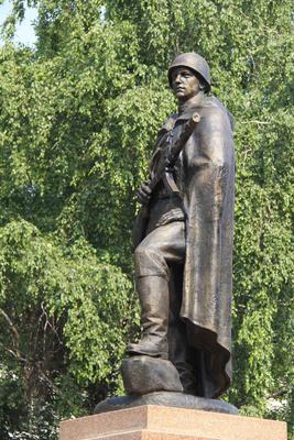 Новокузнецк. Памятник неизвестному солдату фотография Stock | Adobe Stock