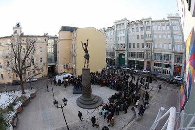Открытие памятника Майе Плисецкой в Москве | РИА Новости Медиабанк