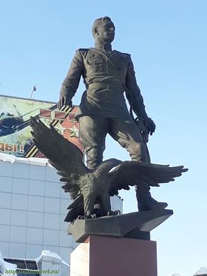 Памятник Александру Покрышкину (Новосибирск - Новосибирская область)