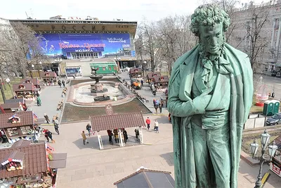 Памятник Пушкину в Москве отреставрируют ко Дню города