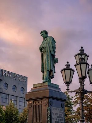 РетроМОСфото - Памятник А. С. Пушкину на Пушкинской пл.