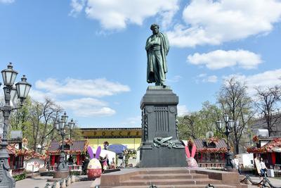 Памятник А.С. Пушкину » Музыкальная Москва