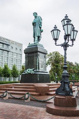 Памятник Пушкину в Москве на Тверском бульваре - история, описание, где  находится