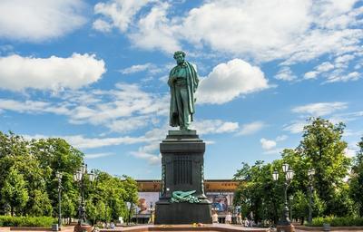 Памятник Пушкину в Москве на Тверском бульваре - история, описание, где  находится