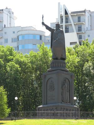 Памятник Князю Владимиру – Крестителю Руси (Москва) * ПАМЯТНИКИ В РОССИИ