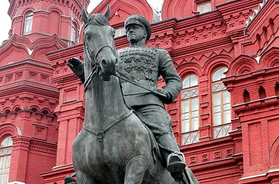 Памятник маршалу Жукову в Москве может быть перенесён :: Новости :: ТВ Центр
