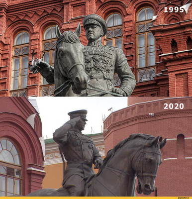 Памятник Маршалу Жукову, Люди, Памятники, Москва