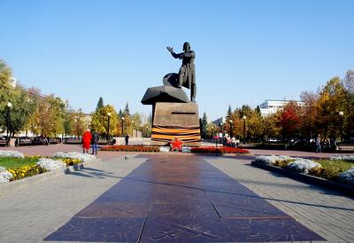 Памятник «А. С. Пушкин» · ПАМЯТНИКИ · Памятные места · Литературная карта  Челябинской области