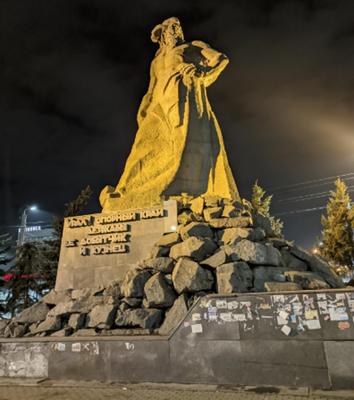 В Челябинской области открыли памятник 112-й Башкирской кавалерийской  дивизии