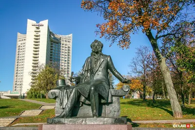 Памятник А.С. Пушкину в Минске | Планета Беларусь