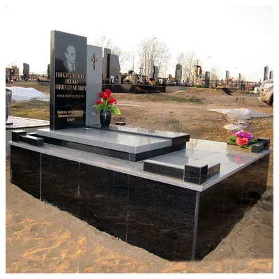 Заказать памятник из мрамора m-11 на могилу в Минске