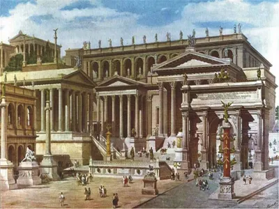 Зарождение интереса к вещественным древностям города Рима | Пикабу