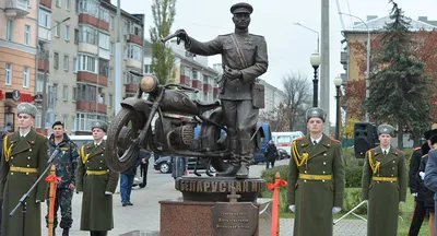 памятник Пушкину Гомель Беларусь