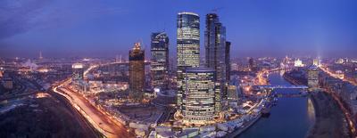 Панорама Москвы фото
