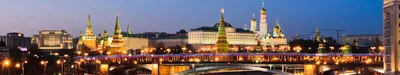 Панорама Москвы, красиво, реалистично…» — создано в Шедевруме