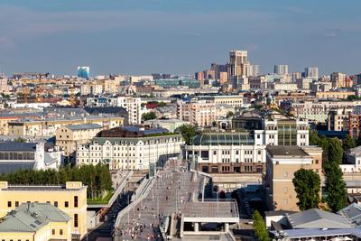 Зимняя Панорама Москвы Вид Воробьевых Гор стоковое фото ©irogova 337938976