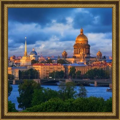 Панорама Петербурга 1820 года | Пикабу