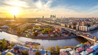 Панорама вида на \"Москва-сити\" :: Pavel Stolyar – Социальная сеть ФотоКто