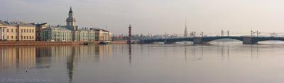 Панорамы Санкт-Петербурга на рассвете, Нева, центр города – Блог Андрея  Пашкевича