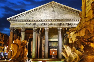 Пантеон Рим - Истории из путешествий