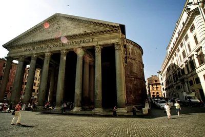 Пантеон в Риме» — создано в Шедевруме